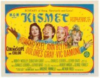 6b231 KISMET TC '56 Howard Keel, Ann Blyth, ecstasy of song, spectacle & love!