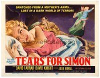 6b252 LOST TC '56 art of sexy Julia Arnall whose toddler is kidnapped, Tears for Simon!