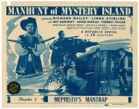 6b269 MANHUNT OF MYSTERY ISLAND chapter 5 TC '45 time machine, pirates & kidnapped Linda Stirling!