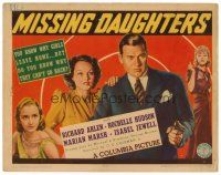 6b276 MISSING DAUGHTERS TC '39 Arlen, Rochelle Hudson, why girls leave home and can't go back!