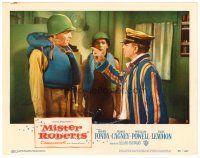 6b758 MISTER ROBERTS LC #8 '55 James Cagney accuses Henry Fonda of not honoring their deal!