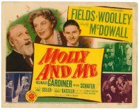 6b278 MOLLY & ME TC '45 Gracie Fields, Monty Woolley & young Roddy McDowall!