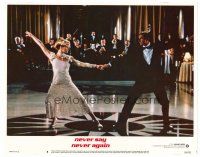 6b786 NEVER SAY NEVER AGAIN LC #8 '83 Sean Connery as James Bond dancing with sexy Kim Basinger!