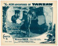 6b796 NEW ADVENTURES OF TARZAN chapter 6 LC '35 full-length Bruce Bennett with Jiggs the chimpanzee!