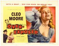 6b314 OVER-EXPOSED TC '56 super sexy bad Cleo Moore can make you or break you with a camera snap!