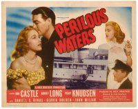 6b322 PERILOUS WATERS TC '48 Don Castle, pretty Audrey Long & Peggy Knudsen!