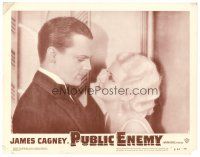 6b849 PUBLIC ENEMY LC #6 R54 William Wellman classic, best c/u of James Cagney & sexy Jean Harlow!