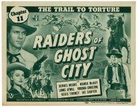 6b333 RAIDERS OF GHOST CITY chapter 11 TC '44 Universal cowboy serial, The Trail to Torture!