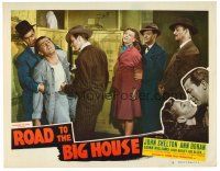 6b870 ROAD TO THE BIG HOUSE LC #8 '48 John Shelton & Ann Doran are captured in warehouse!