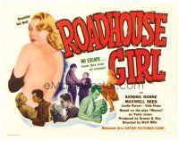 6b347 ROADHOUSE GIRL TC '53 classic bad girl image, there's no escape from this kind of woman!