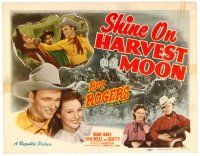 6b370 SHINE ON HARVEST MOON TC R48 Roy Rogers punching, playing guitar & smiling close up!