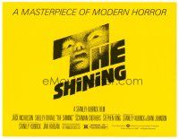 6b371 SHINING TC '80 Stephen King & Stanley Kubrick horror masterpiece, crazy Jack Nicholson!