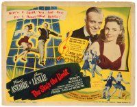 6b380 SKY'S THE LIMIT TC '43 Fred Astaire, Joan Leslie, it's a dance-filled holiday!