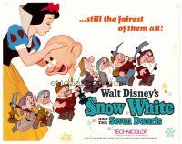 6b386 SNOW WHITE & THE SEVEN DWARFS TC R67 Walt Disney animated cartoon fantasy classic!