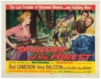 6b396 SPOILERS OF THE FOREST TC '57 Vera Ralston in the last frontier of untamed women!