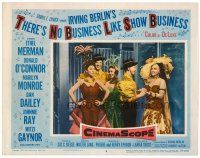6b950 THERE'S NO BUSINESS LIKE SHOW BUSINESS LC #8 '54 Marilyn Monroe & top cast in costume!