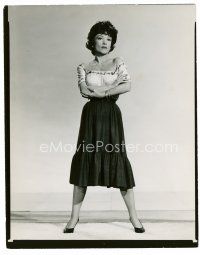 6c084 ANNE BAXTER 8x10 still '61 full-length portrait of the actress with her arms crossed!