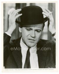 6c086 APARTMENT 8x10 still '60 directed by Billy Wilder, cool image of Jack Lemmon in hat!