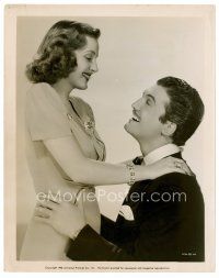 6c089 ARGENTINE NIGHTS 8x10 still '40 romantic close up of Constance Moore & George Reeves!