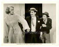 6c092 AT THE CIRCUS 8x10 still R62 cool image of Groucho & Chico Marx & sexy Florence Rice!