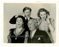 6c099 BABES IN ARMS 8x10 still '39 Mickey Rooney, Judy Garland & oldsters!