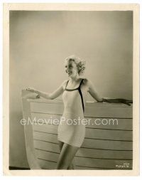 6c119 BETTY FURNESS 8x10 still '30s great image of sexy actress all ready for beach season!