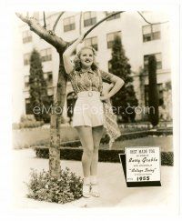 6c120 BETTY GRABLE 8x10 still '38 great image wearing Best Made Tog from College Swing!