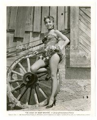 6c121 BEVERLY GARLAND 8x10 still '58 wearing sexy circus costume from Saga Of Hemp Brown!