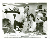 6c143 BRAINSTORM candid 8x10 still '83 director Douglas Trumbull & Natalie Wood on set!