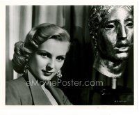 6c144 BRAVE BULLS 8x10 still '51 cool Lippman portrait of sexy Miroslava & bust!