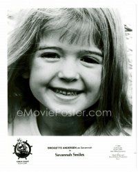 6c148 BRIDGETTE ANDERSEN 8x10 still '82 super close up in the title role from Savannah Smiles!