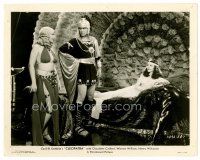 6c200 CLEOPATRA 8x10 still '34 Cecil B. DeMille, Claudette Colbert reclining in title role!