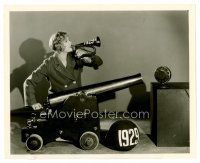 6c270 ESTHER RALSTON 8x10 still '29 New Years portrait with cannon & horn by Eugene Robert Richee!