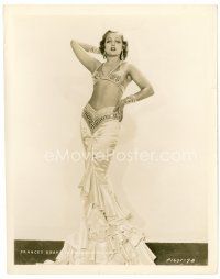 6c293 FRANCES DRAKE 8x10 still '30s wonderful photo of starlet in super sexy outfit!