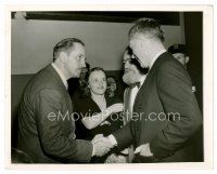 6c294 FREDRIC MARCH 7.25x9 news photo '45 at rally for Henry Wallace to give his view on politics!