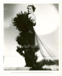 6c304 GAIL PATRICK 8x10 still '37 wearing a stunning black gown from The Love Trap!