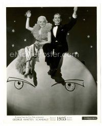 6c315 GEORGE WHITE'S 1935 SCANDALS 8x10 still '35 great image of Alice Faye & James Dunne on moon!