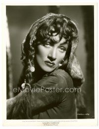 6c331 GOLDEN EARRINGS deluxe 8x10 still '47 wonderful image of sexy gypsy Marlene Dietrich!
