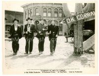 6c346 GUNFIGHT AT THE O.K. CORRAL 8x10 still '57 Kirk Douglas, Burt Lancaster, John Hudson & Bones!