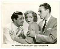 6c368 HOT SATURDAY 8x10 still '32 Nancy Carroll between youngest Cary Grant & Edward Woods!
