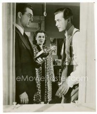 6c481 LOST WEEKEND 7.5x8.75 still '45 alcoholic Ray Milland with Phillip Terry & Jane Wyman!