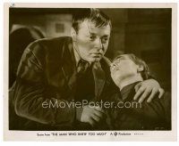 6c500 MAN WHO KNEW TOO MUCH 8x10 still '34 Alfred Hitchcock directed, great c/u of Peter Lorre!