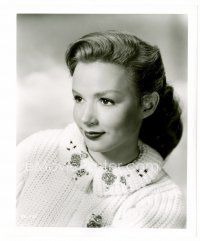 6c611 PIPER LAURIE 8x10 still '51 great head & shoulders portrait of the pretty actress!