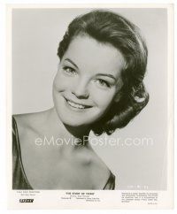 6c642 ROMY SCHNEIDER 8x10 still '58 pretty head & shoulders portrait from The Story of Vickie!