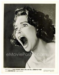 6c661 SCREAM OF FEAR 8x10 still '61 Hammer, classic terrified Susan Strasberg horror image!