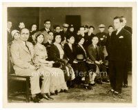 6c686 SIDEWALKS OF NEW YORK candid 8x10 still '31 Buster Keaton & Louis Mayer meet Japanese royals!