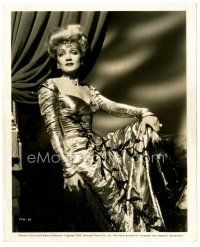6c709 SPOILERS 8x10 still '42 full-length Marlene Dietrich in sexy dress by Ray Jones!