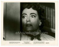 6c725 SUDDEN FEAR 8x10 still '52 great super close up of terrified Joan Crawford!