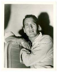 6c736 SWEET BIRD OF YOUTH 8x10 still '62 cool shadowy portrait of Paul Newman!
