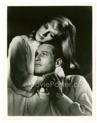 6c737 SWEET BIRD OF YOUTH 8x10 still '62 romantic close up of Paul Newman & Shirley Knight!